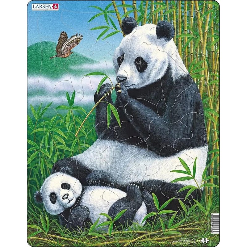 Panda, puzzle Larsen