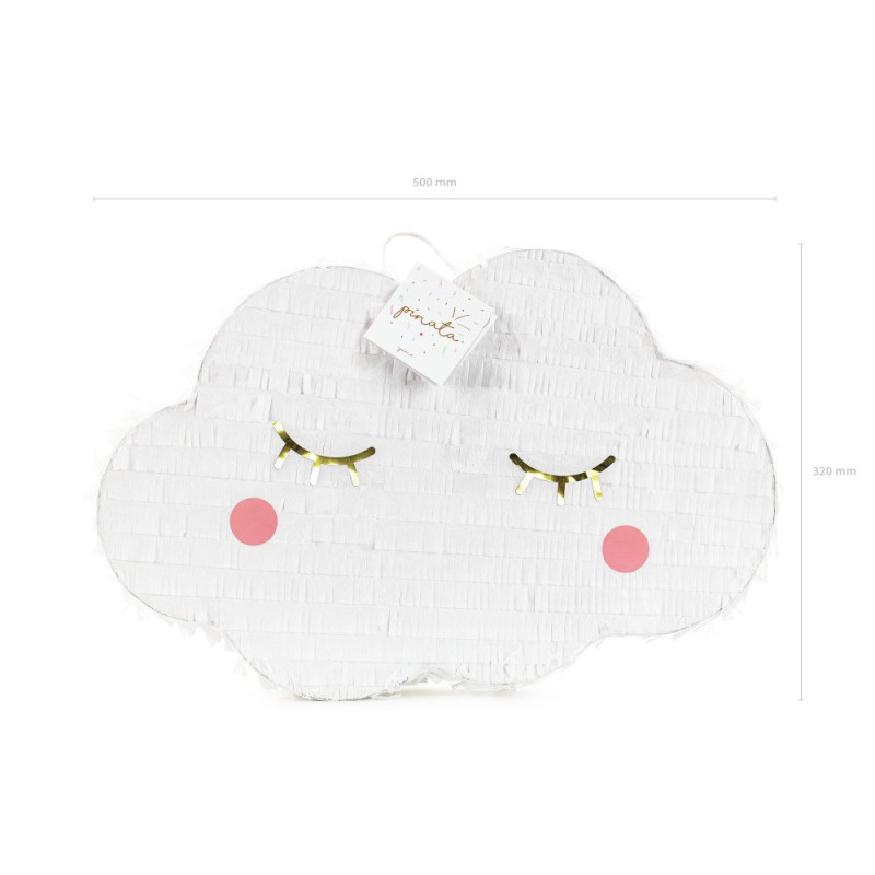 Piniata - Chmurka, 50x32x9cm