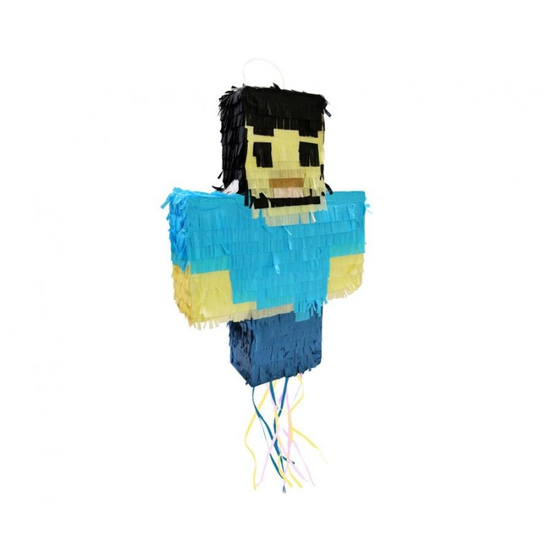 Piniata Mr. Piksel - Minecraft - 40x7.5x28 cm