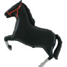 Balon foliowy Czarny Koń - 86 cm