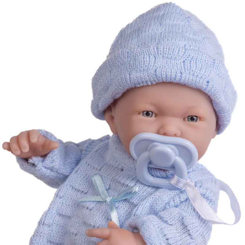 JC Toys 18452 - mała lalka chłopiec + smoczek