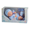 Lalka Bobas - Noworodek - chłopczyk z kocykiem 36cm