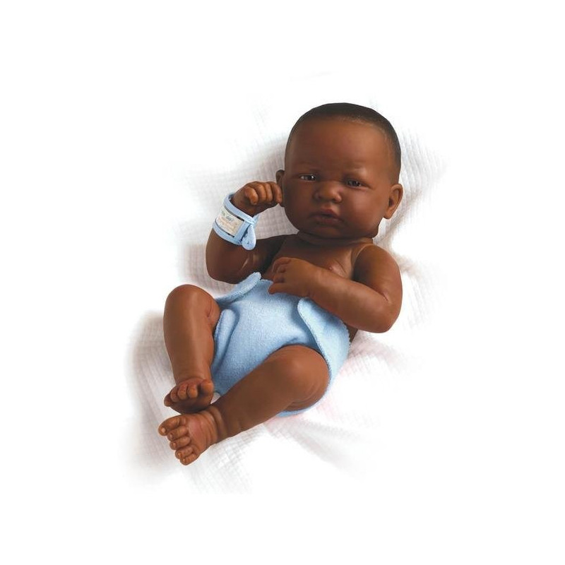 Hiszpańska Lalka Murzynek w całości wykonana z winylu - Berenguer 18506