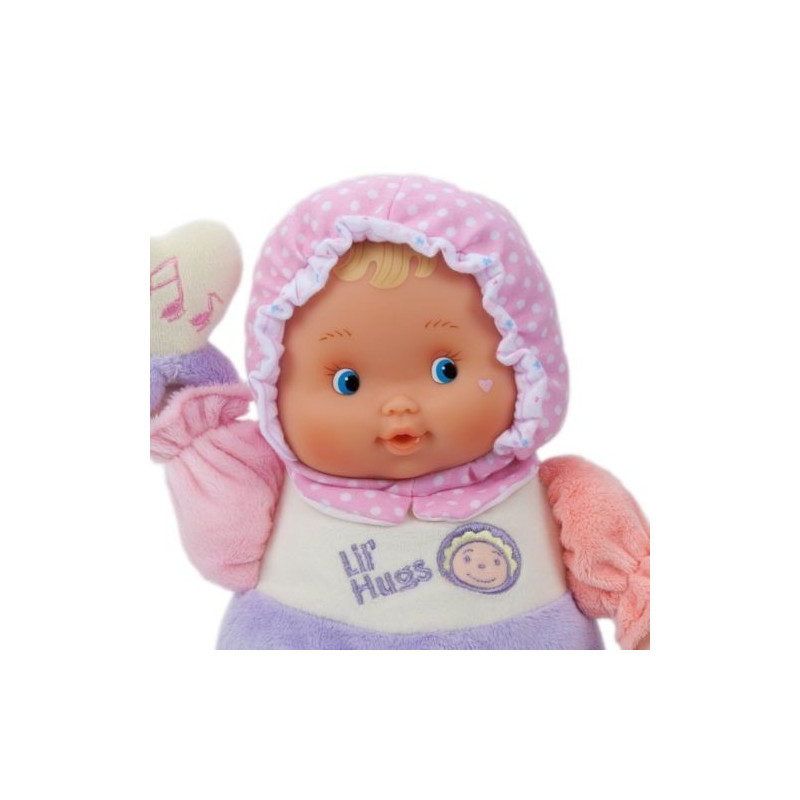 Mięciutka pierwsza lalka do tulenia - z grzechotką - Berenguer 48000