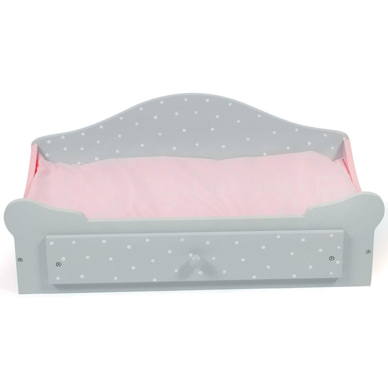 Łóżeczko dla Lalki z Pojemnikiem na Pościel - Bayer Chic 508 91