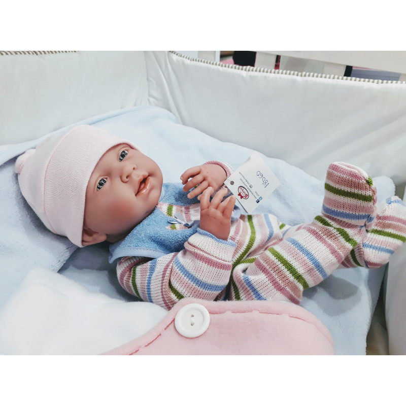Lalka La Newborn Lisa - Berenguer Boutique, bobas dziewczynka