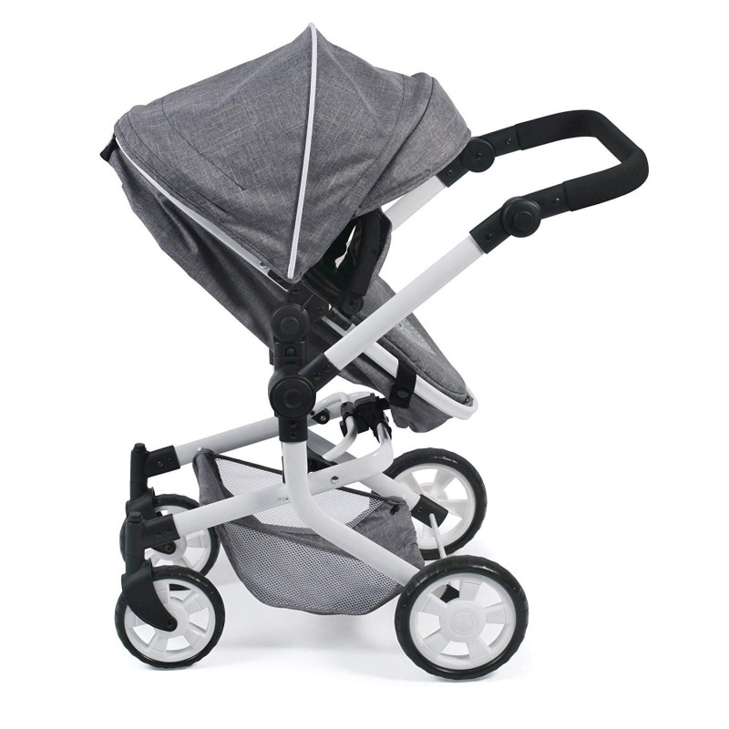 Wózek dla Lalek do 52 cm - Grey - Bayer Chic 595 76