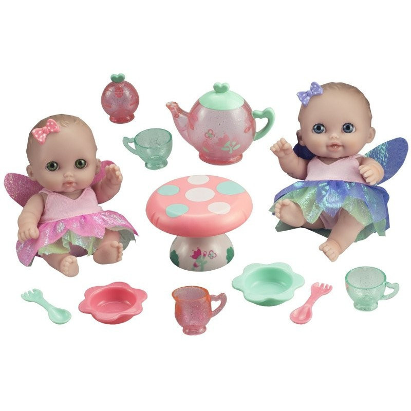 Laleczki Lil Cutesies - Lalki Bliźniaczki z naczyniami