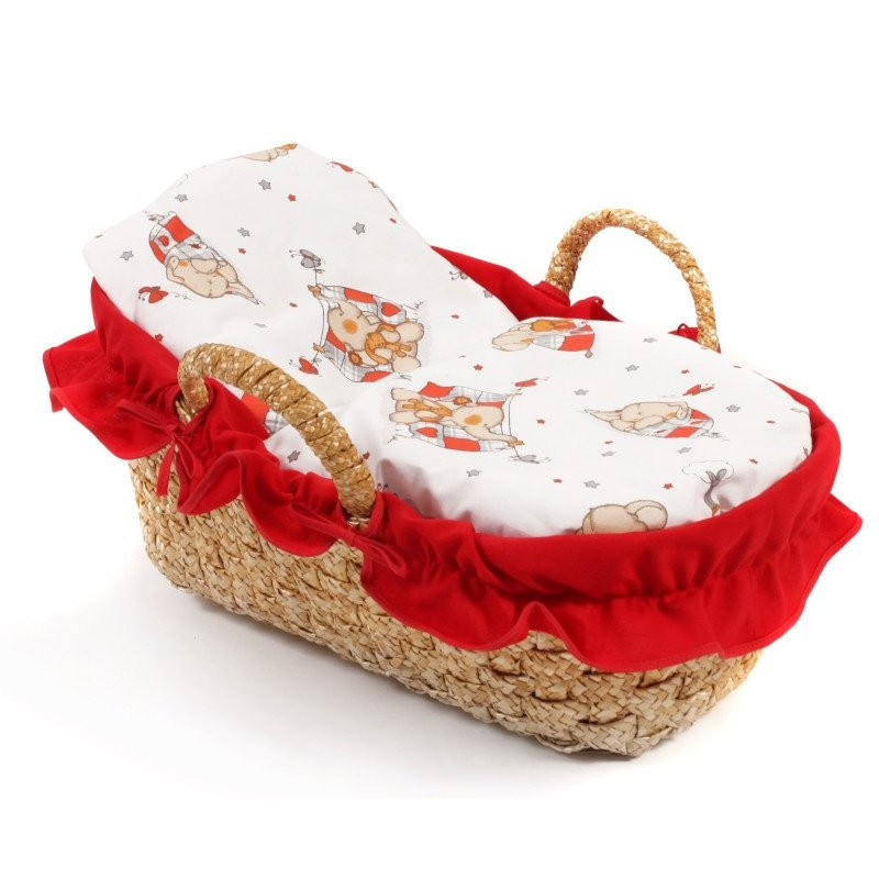 Bayer Chic 141 05 - Wiklinowe nosidełko dla Lalki - 40 cm