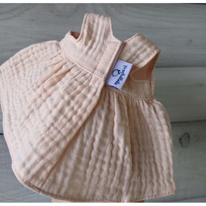 Sukienka pudrowy róż, rozmiar S