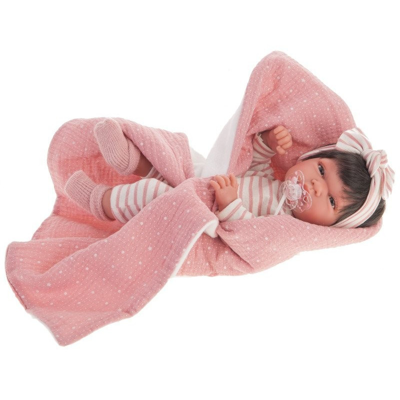Lalka Antonio Juan Baby Toneta Manta 60146