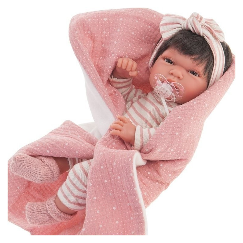 Lalka bobas Antonio Juan - TONETA MANTA - dziewczynka