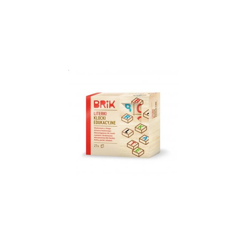 Literki - Klocki Edukacyjne