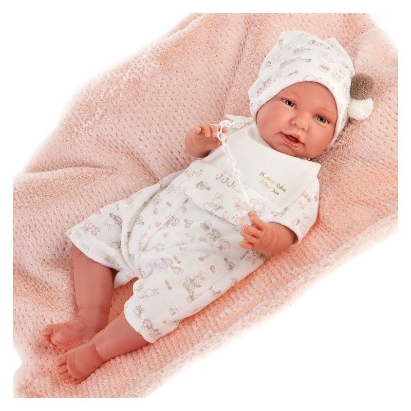 Lalka Antonio Juan Mi Primer Reborn Daniela Oro 81054 - Manicure