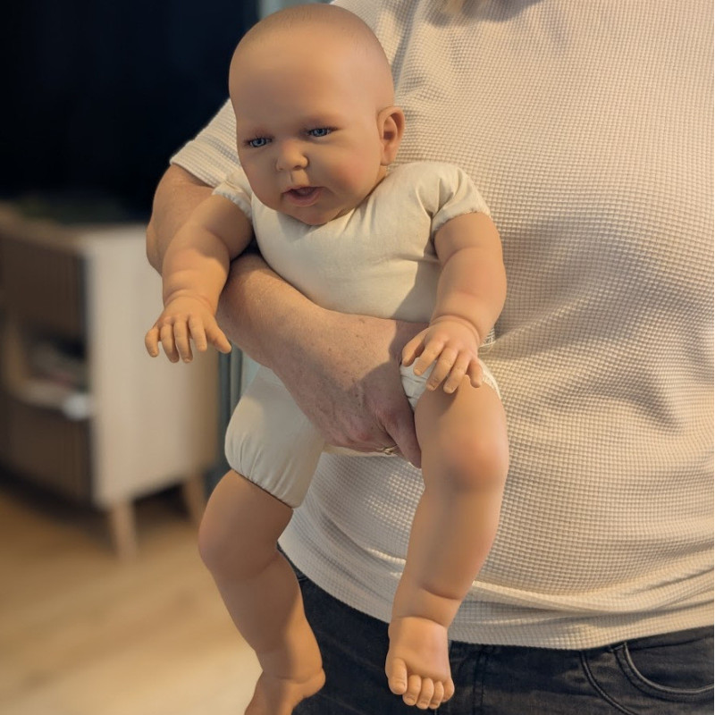 Lalka jak prawdziwa, bobas, do szkoły rodzenia, Richi, 3 kg