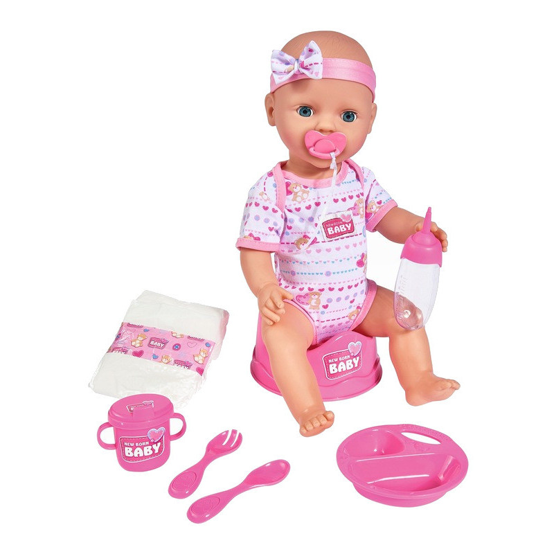 Lalka baby born, pije i sika, 43 cm, indeks: 5039005