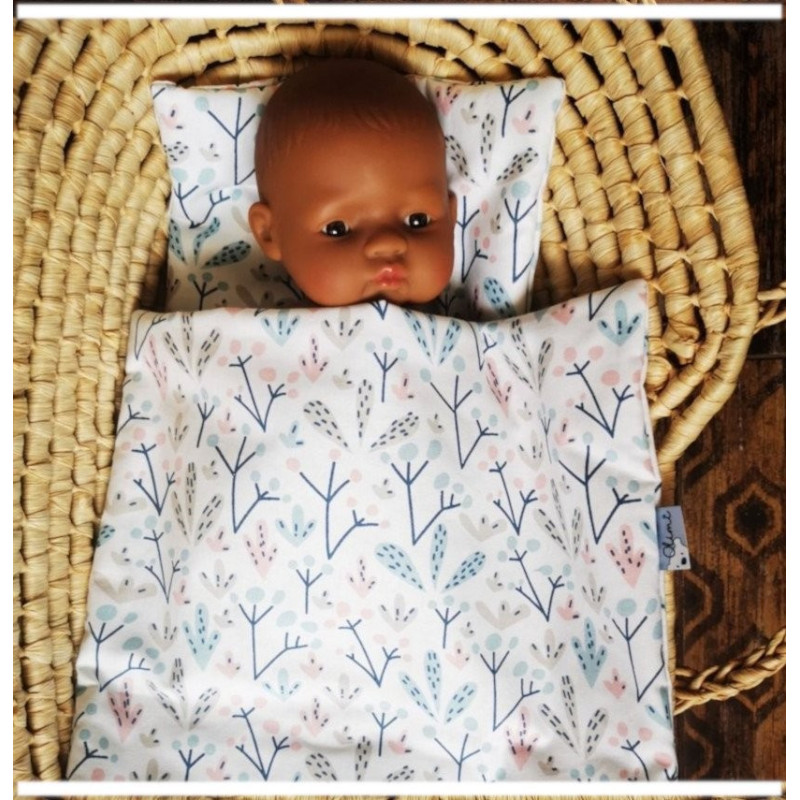 Pościel dla lalki - do koszyka, wózeczka, łóżeczka