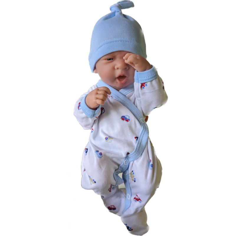 Ubranko dla lalki do 40 cm, pajacyk, w autka