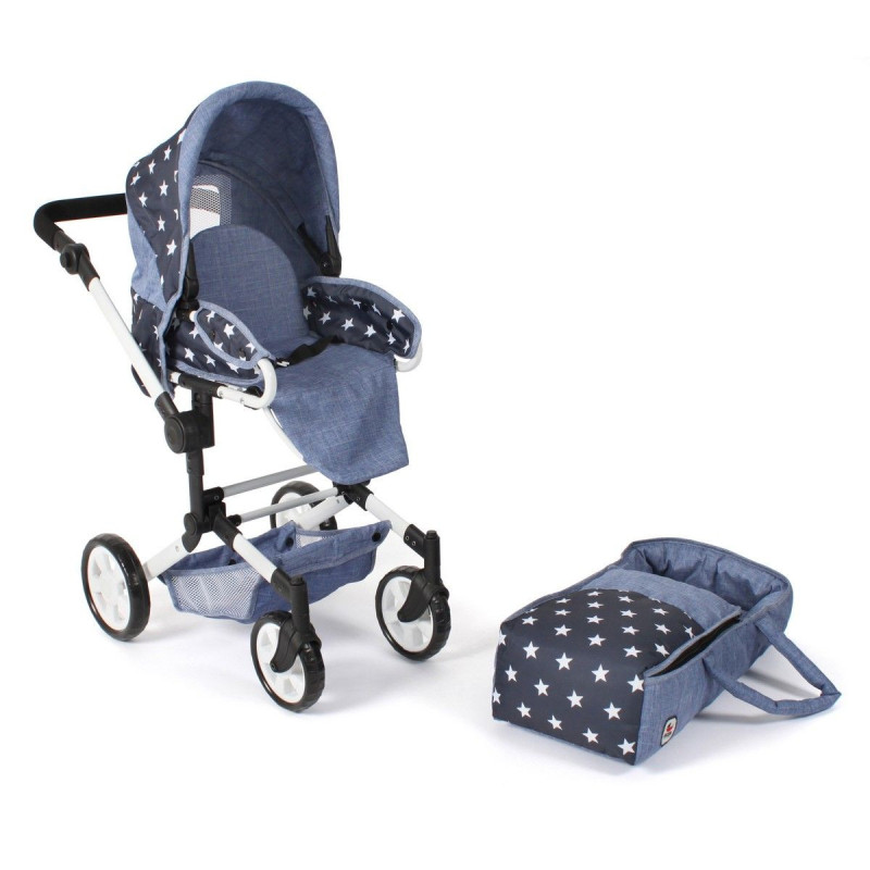 Bayer Chic 587 51 - Duży wózek dla lalek - Torba w zestawie