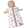 Śpiworek dla lalki, beżowy, niedźwiadki - Bayer Chic 792 63