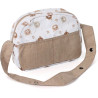 Bayer Chic 853 63 - Torba do przewijania lalek, beżowa, w misie