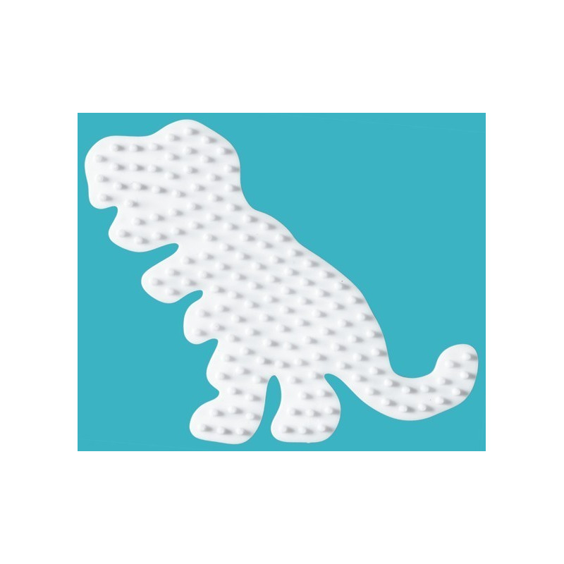 Hama 322-42, mała podkładka dinozaur - koraliki midi