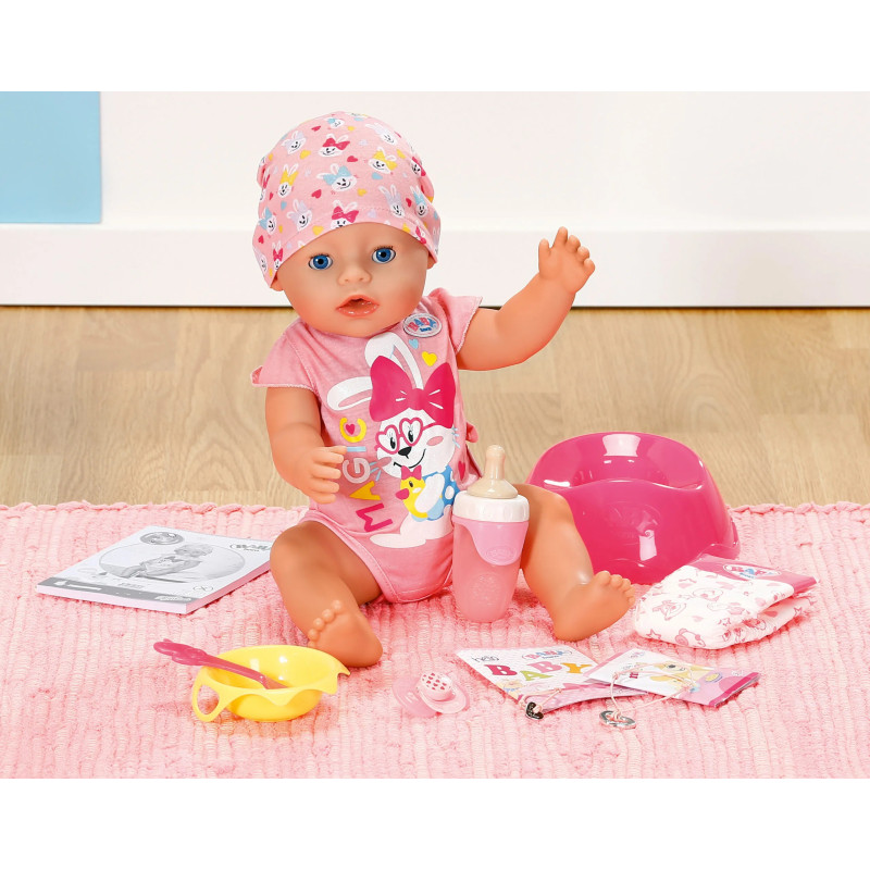 Lalka Baby Born, Magic Girl, interaktywna, 10 funkcji - 43 cm