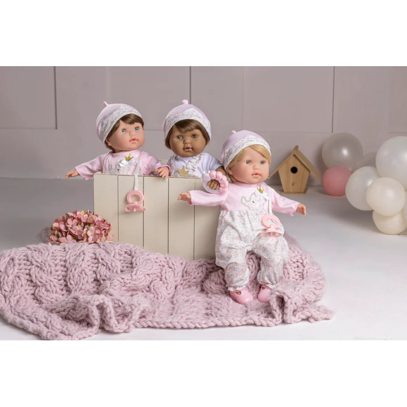 Lalki Noni, materiałowe, z miękkim brzuszkiem.