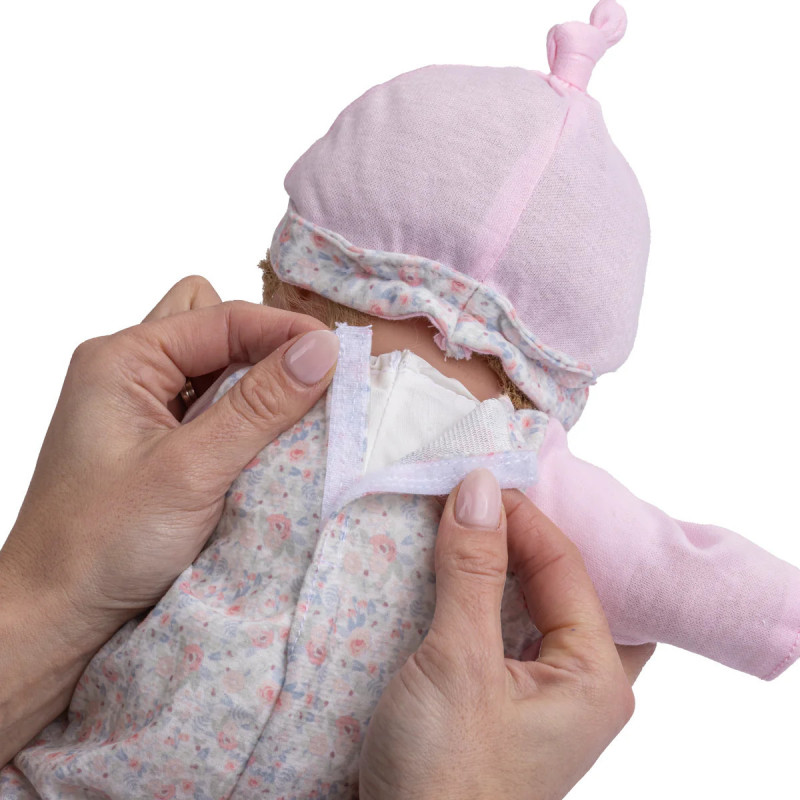 Lalka z miękkim brzuchem, ściągane ubranko