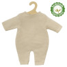 Kombinezon dla lalek, ecru, rozmiar 35-45 cm