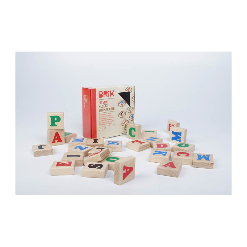 Literki - Klocki Edukacyjne
