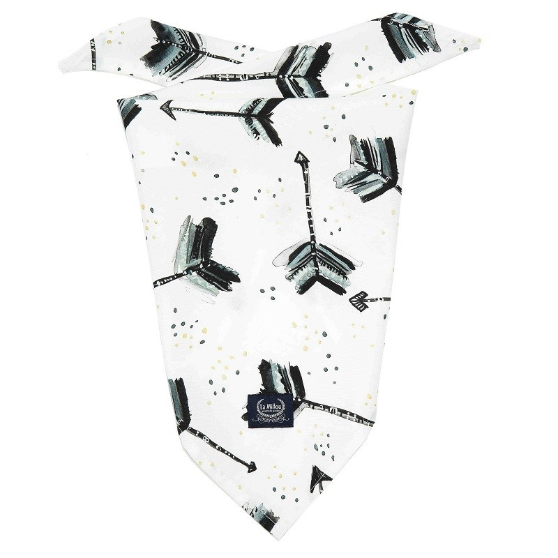 La Millou Trójkątna Chustka - Boho royal arrows