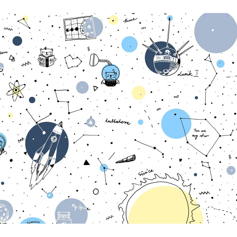 Szczotka z naturalnego włosia z muślinową myjką - Lullalove