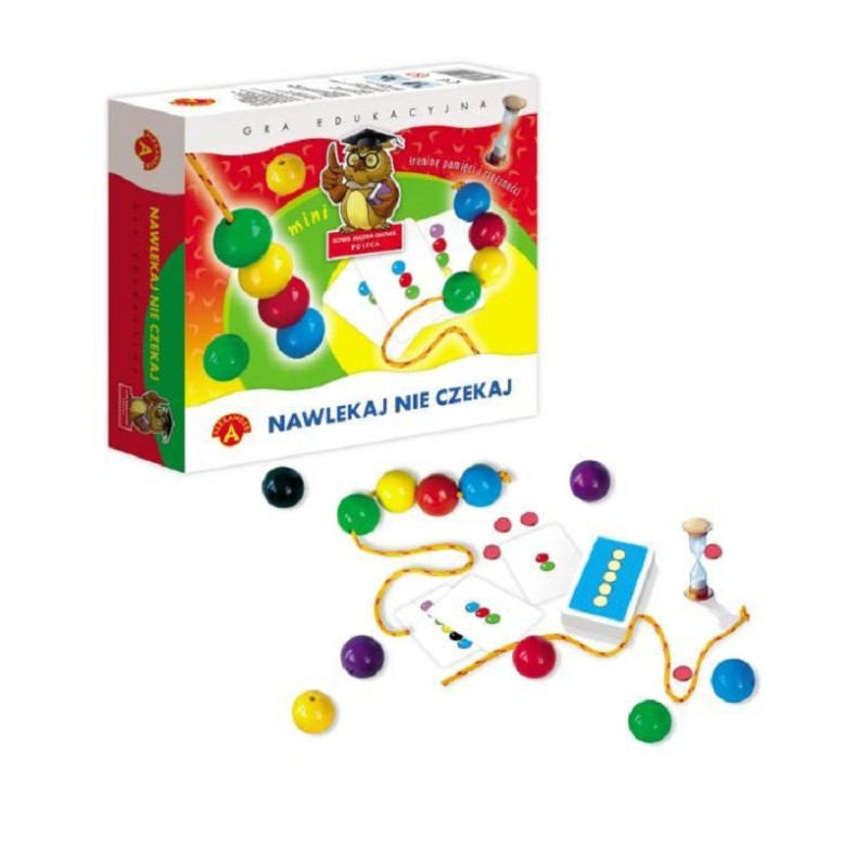 Nawlekaj nie czekaj mini - Gra Edukacyjna dla Dzieci