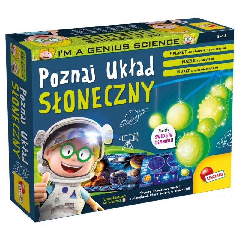 Mały geniusz - Poznaj Układ Słoneczny - Lisciani