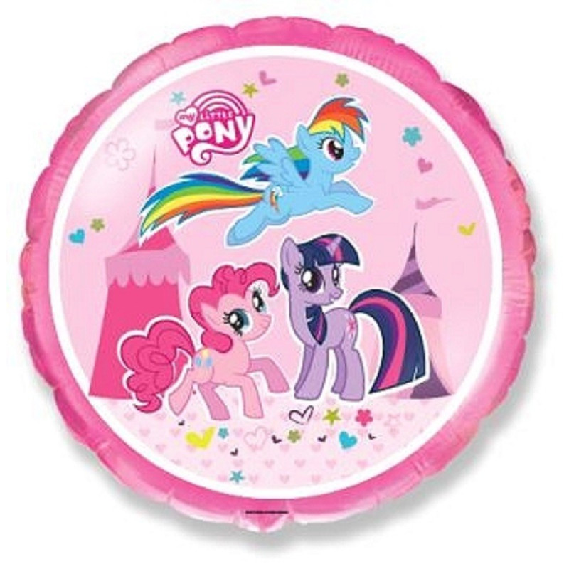 Balon foliowy okrągły 18"  My Little Pony 