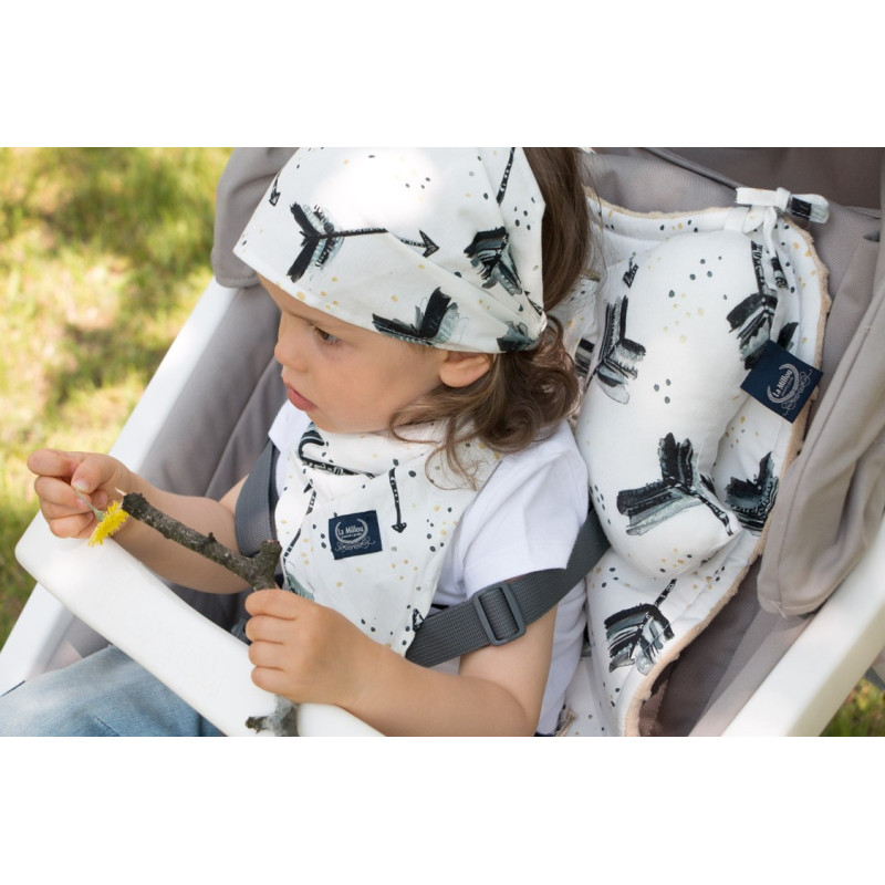 Chustka na gumkę - boho royal arrows, La Millou