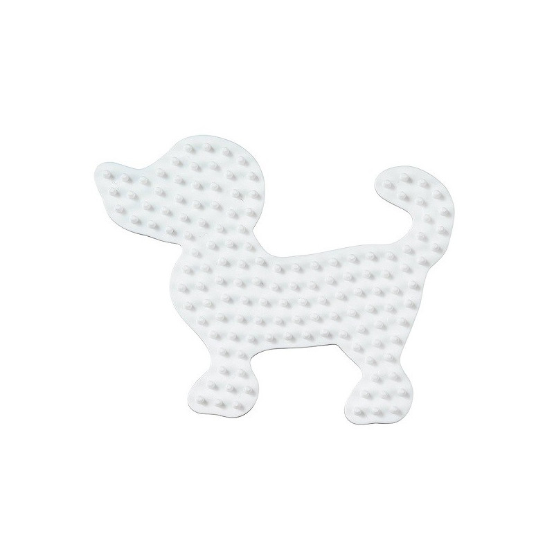 Hama 326 - podkładka mały pies - koraliki midi