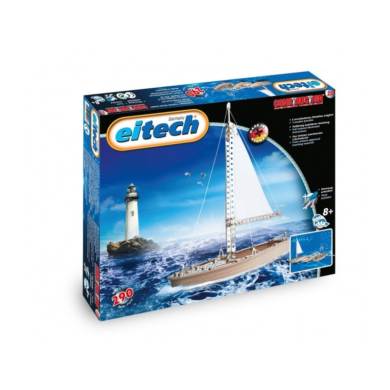 Eitech C20 - konstruktor, trzy modele łodzi