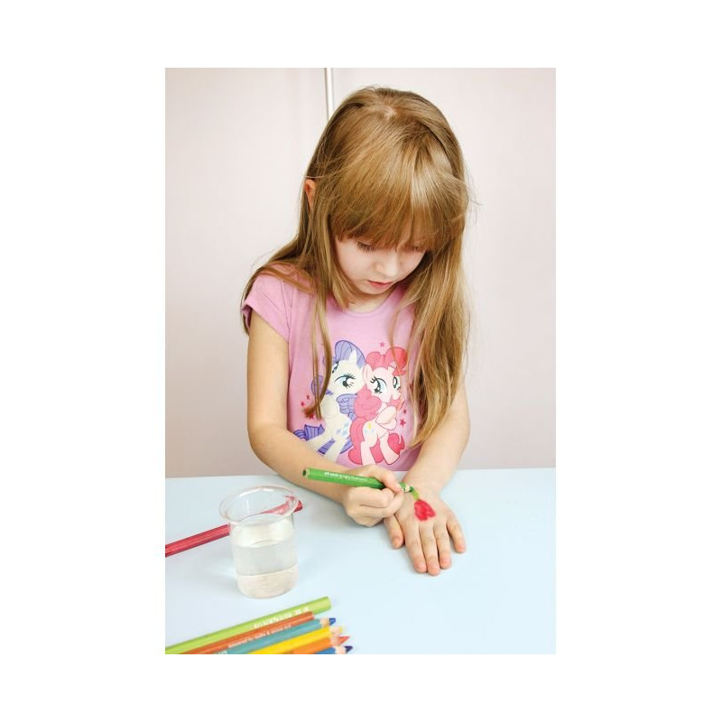 Magiczne kredki 3w1 - Rysunek, malunek, makijaż 