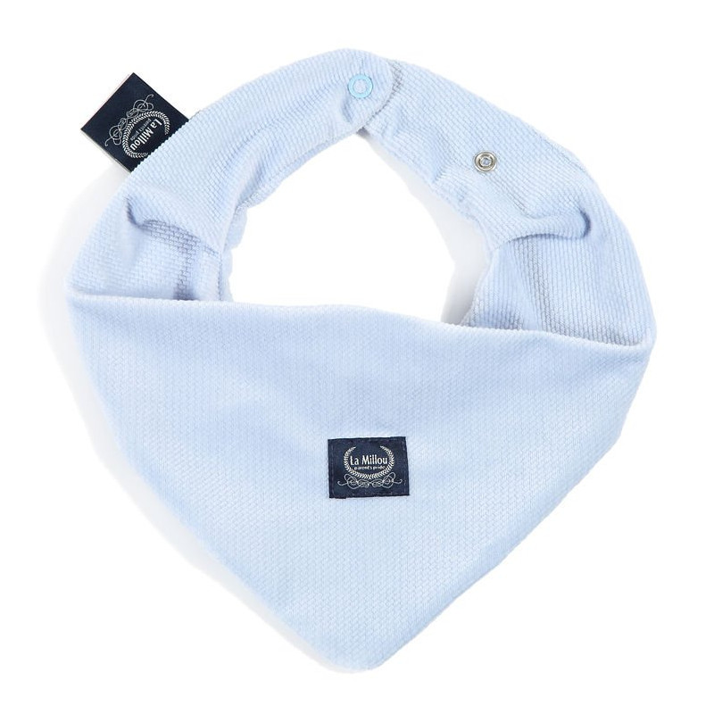 Mięciutka apaszka Velvet - Powder blue - La Millou