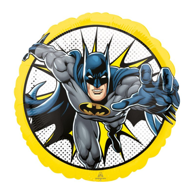 Balon Foliowy Batman - 43 cm - na hel / powietrze