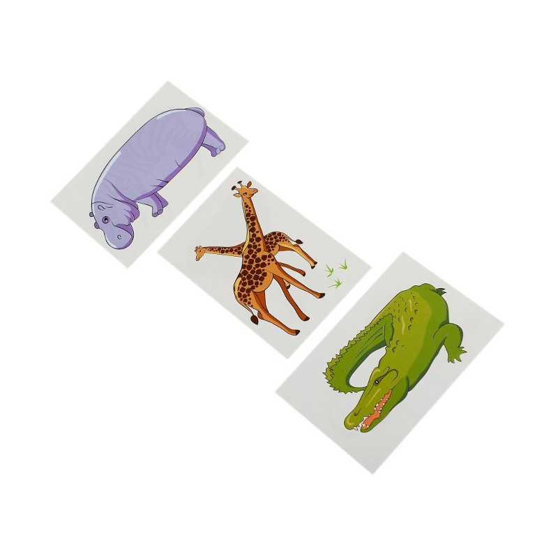 Układanka Safari, 6 klocków