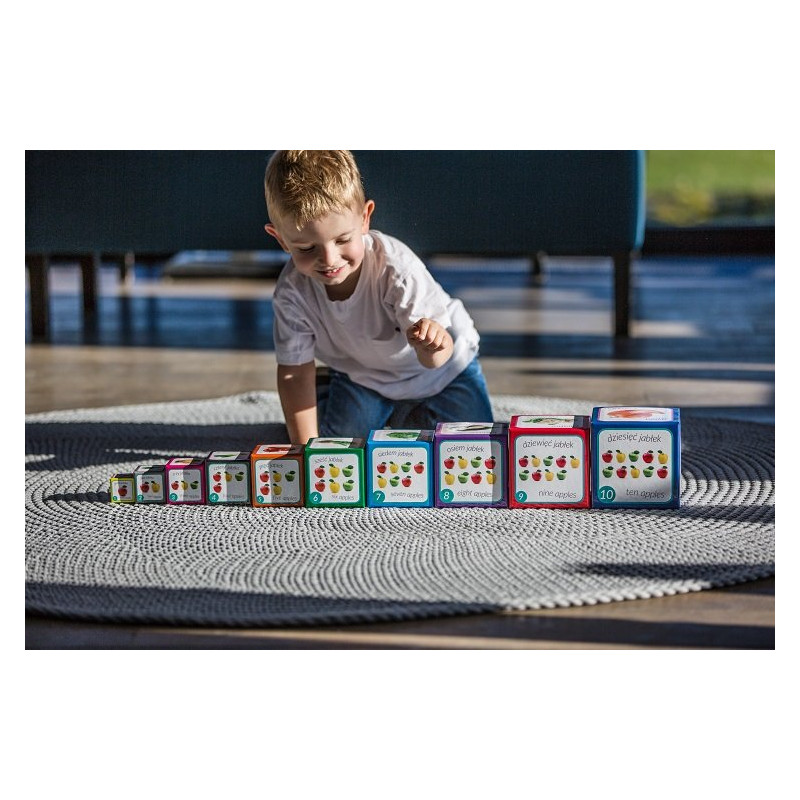 Piramida Zabaw - Owoce i warzywa - obrazki oraz nawy po polsku i angielsku