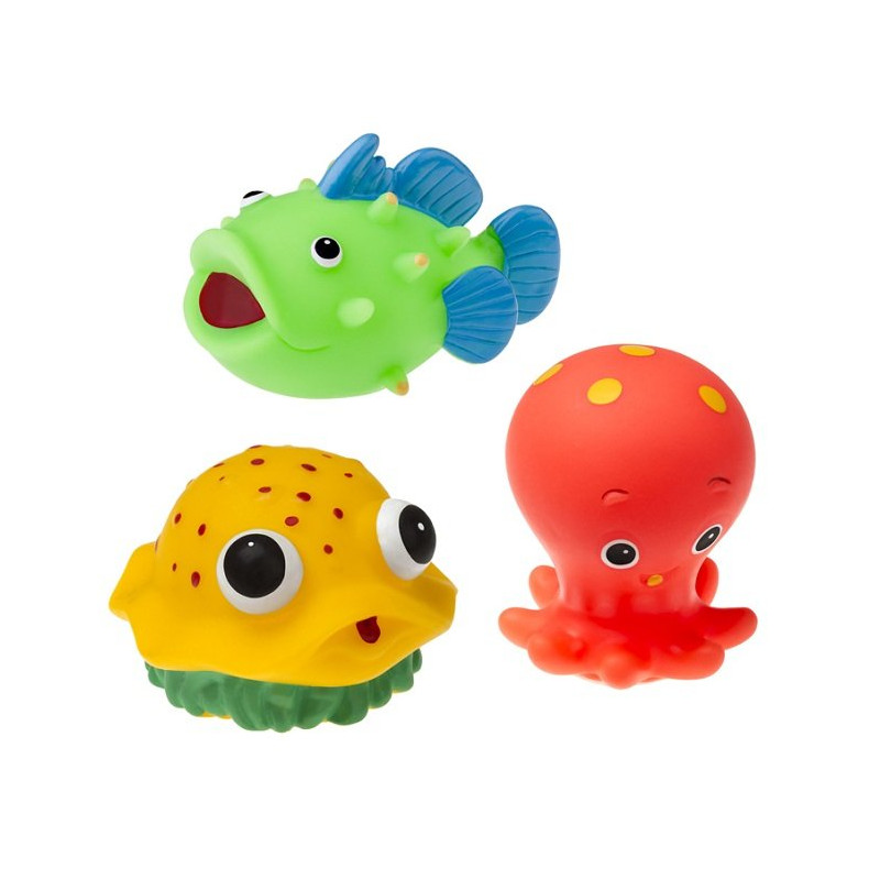 Zwierzątka do kąpieli 3 szt Tullo 503