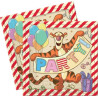Serwetki "Kubuś Puchatek"  -20 sztuk 33x33cm dwuwarstwowe