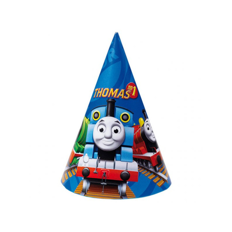 6 papierowych czapeczek Tomek i  Przyjaciele