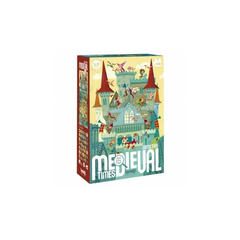 Puzzle Idź do średniowiecza - Go to the medieval times - Londji