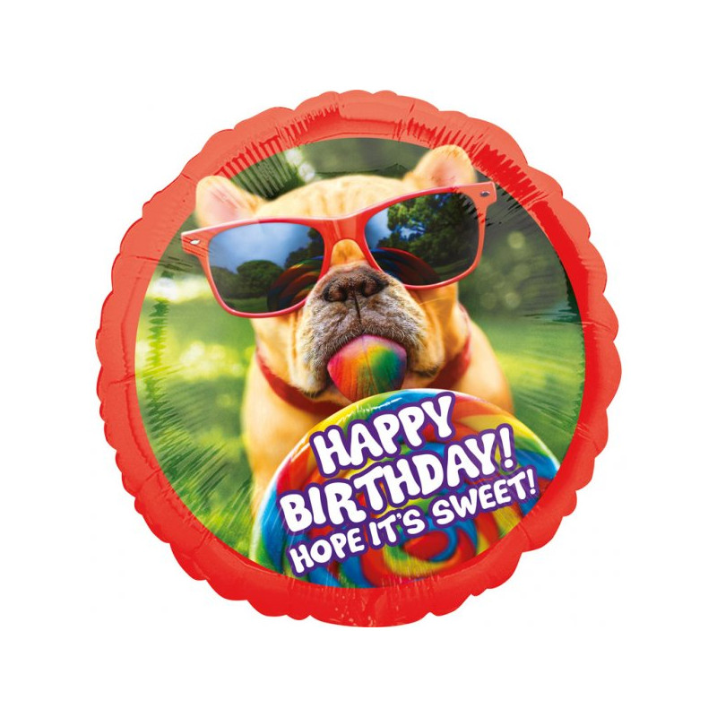 Balon z Helem - SAMOLOTY 66 cm Przeźroczysty (26 cali)