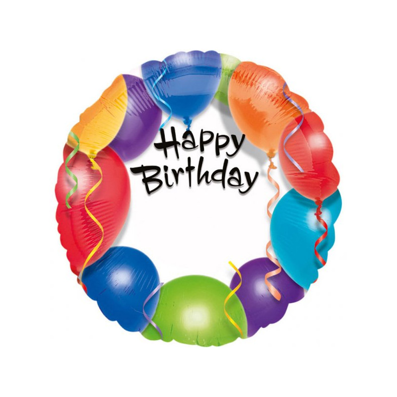Balon Spersonalizowany z napisem Happy Birthday